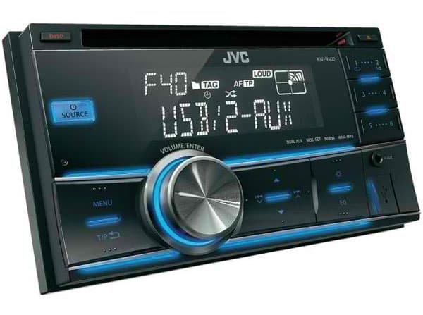 JVC auto radio CD MP3 USB player Double Din KW-R400EY