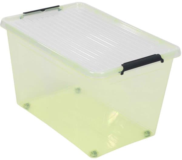 Kutija za odlaganje stvari Pack&Go 39x39x26cm limeta