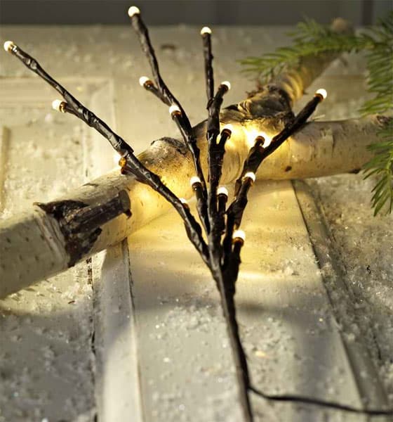 Svetleća grančica sa 16 LED sijalica V45cm