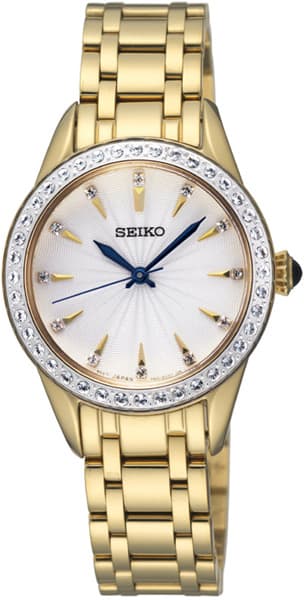 Seiko ženski ručni sat sa čeličnom narukvicom SRZ386