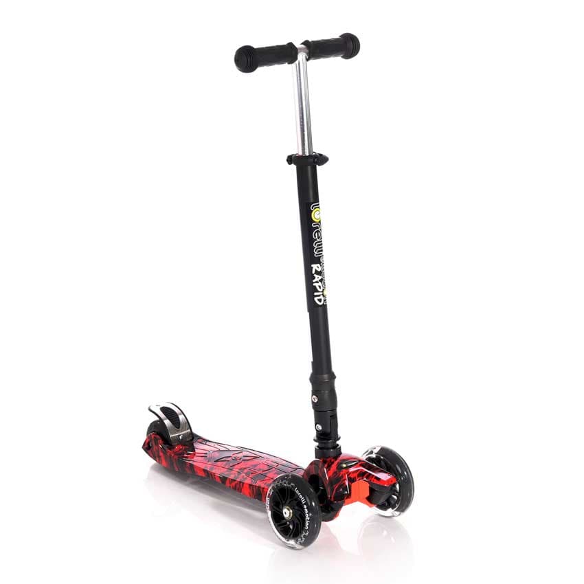 Lorelli Trotinet nosivosti 50kg Rapid red fire 103900400