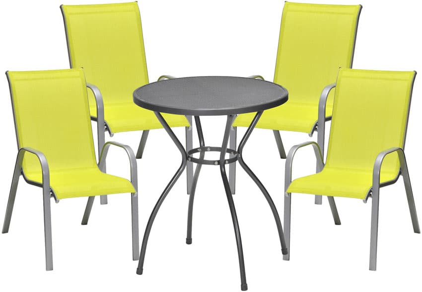 Garnitura Fresh - 4 Stolice + Sto