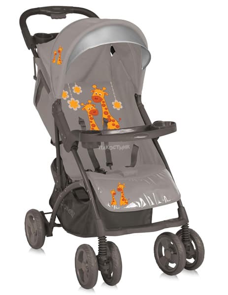 Bertoni Kolica za bebe Smarty Beige Giraffes 10020351451A