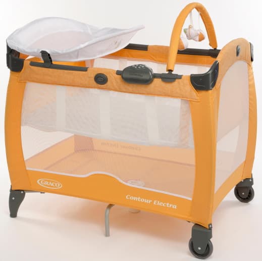 Graco Prenosivi Krevetac Contour Electra Hide&Seek 5170101