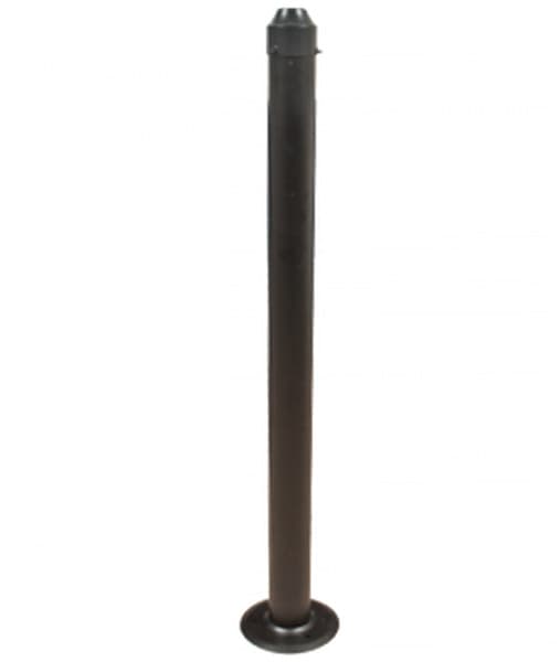 Metalni stub za kuglu za rasvetu Elmark Globe PMMA 93SP100BL