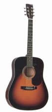Aster akustična gitara sa koferom