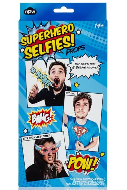 NPW Selfie Kit Superheroes Set za pravljenje selfija NP16406