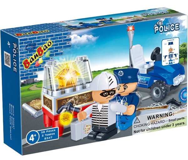 BanBao kocke Policajac i kradljivac 8347