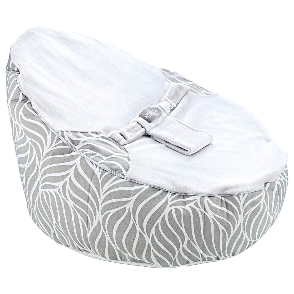 BabyJem Ležaljka lazy bag za bebe - fotelja za decu Bean Bed Fluffy grey 93480