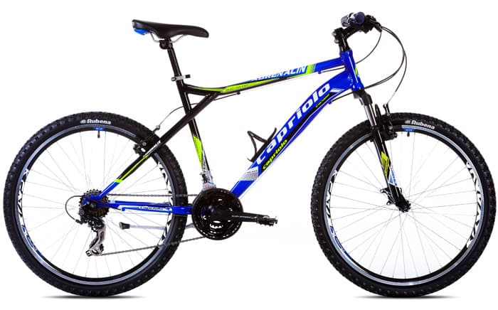Bicikl Capriolo Adrenalin 26/21HT crno plavo zeleno 914431-22 ram 22