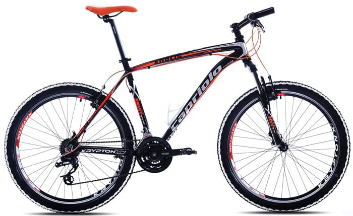 Bicikl Capriolo Anolis 26/21AL crno oranž 913491-22