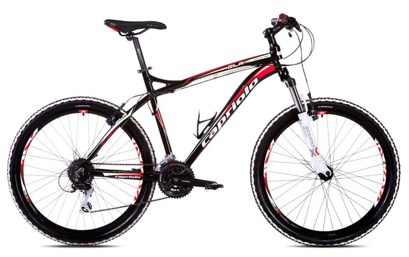 Bicikl Capriolo Gila 1.0 26/24AL crno crveno 914501-18