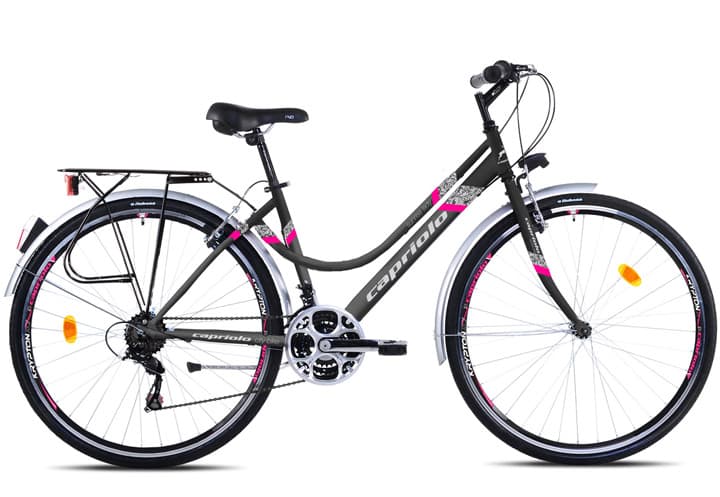 Bicikl Capriolo Sunrise Tour Lady 28/18HT pink grafit 915591-17