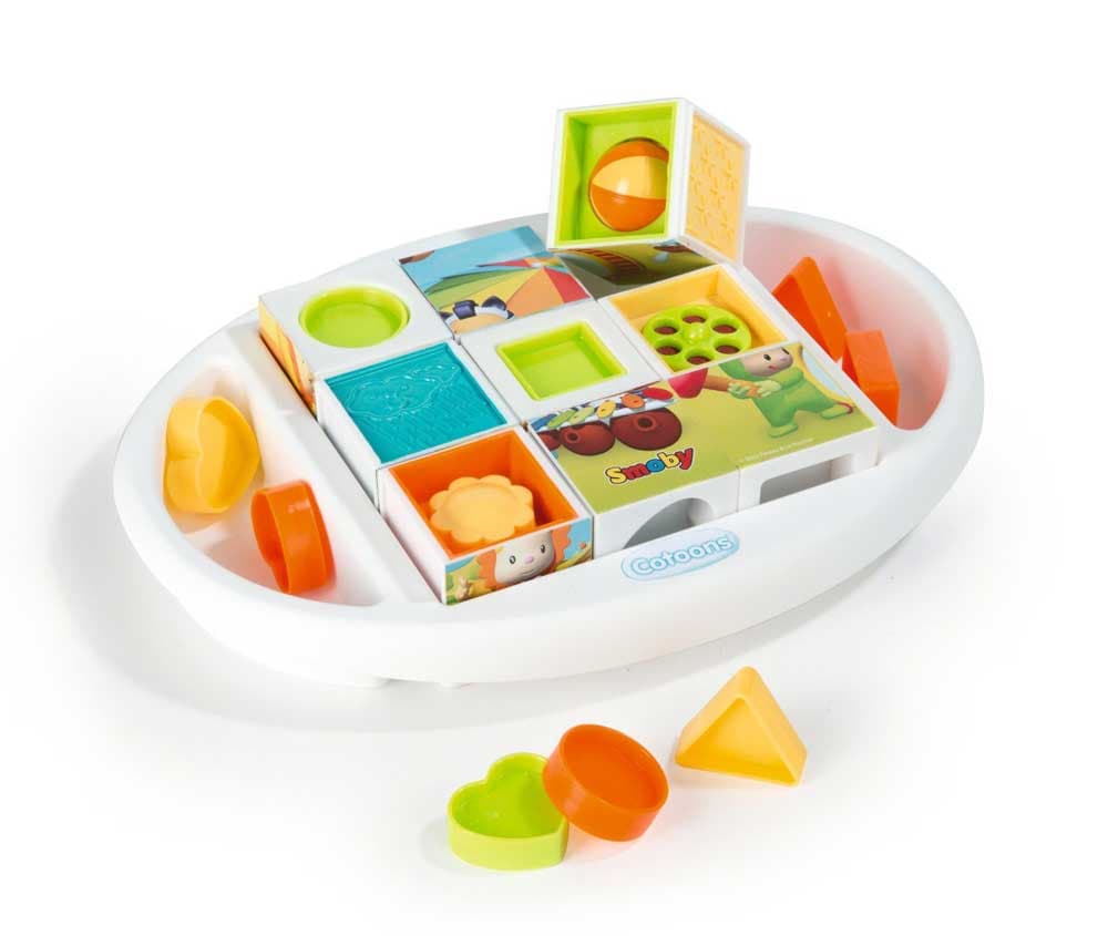 Smoby Cotoons 3u1 Kocke za bebe SM211385