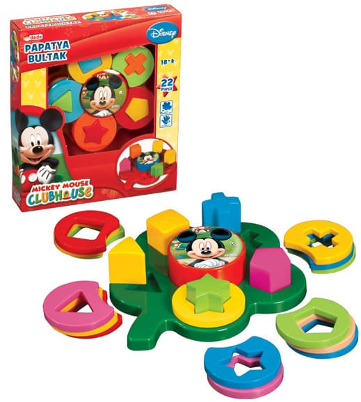 Mickey Mouse Didaktička slagalica Dede Toys 019346