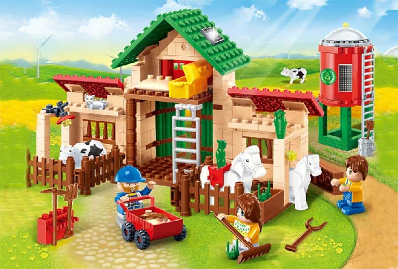 BanBao EcoFarm kocke Farma i životinje 8580