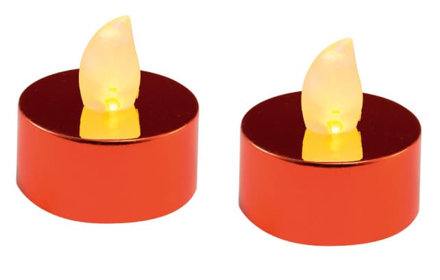 Ukrasne LED sveće 10 komada CD2/RED