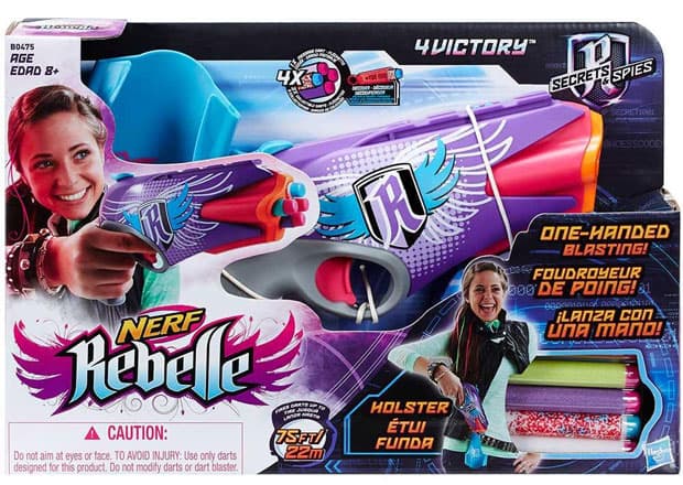 Nerf Rebelle 4-Victory set B0475