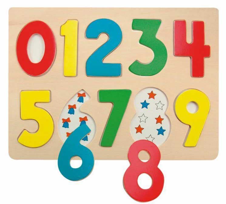 WoodyLand - Uklapalica Brojevi 90325