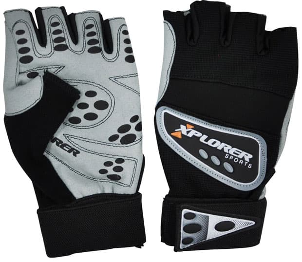 Fitnes rukavice Xplorer print M 06635