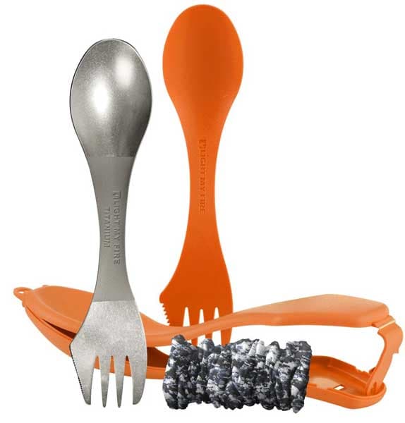 Višenamenski pribor za jelo Light My Fire Ultimate Spork Kit OE0LM 55702340 orange