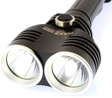 Baterijska Lampa Police double Cree Led XQ Q2822 Set 103