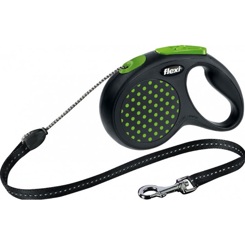 Flexi Povodac Trixie Design S - 5 m green