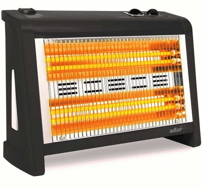 Kvarcna grejalica sa ventilatorom Adler AH-1800