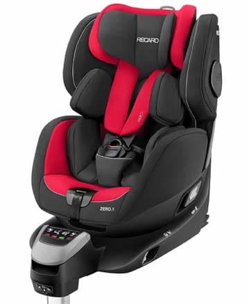 Autosedište za decu Recaro Zero.1 i-Size Racing Red Rotirajuće Do 18kg