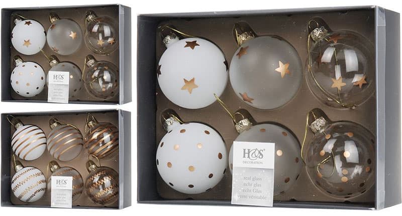 Komplet Kugli Za Jelku - 6 cm - 6 Komada