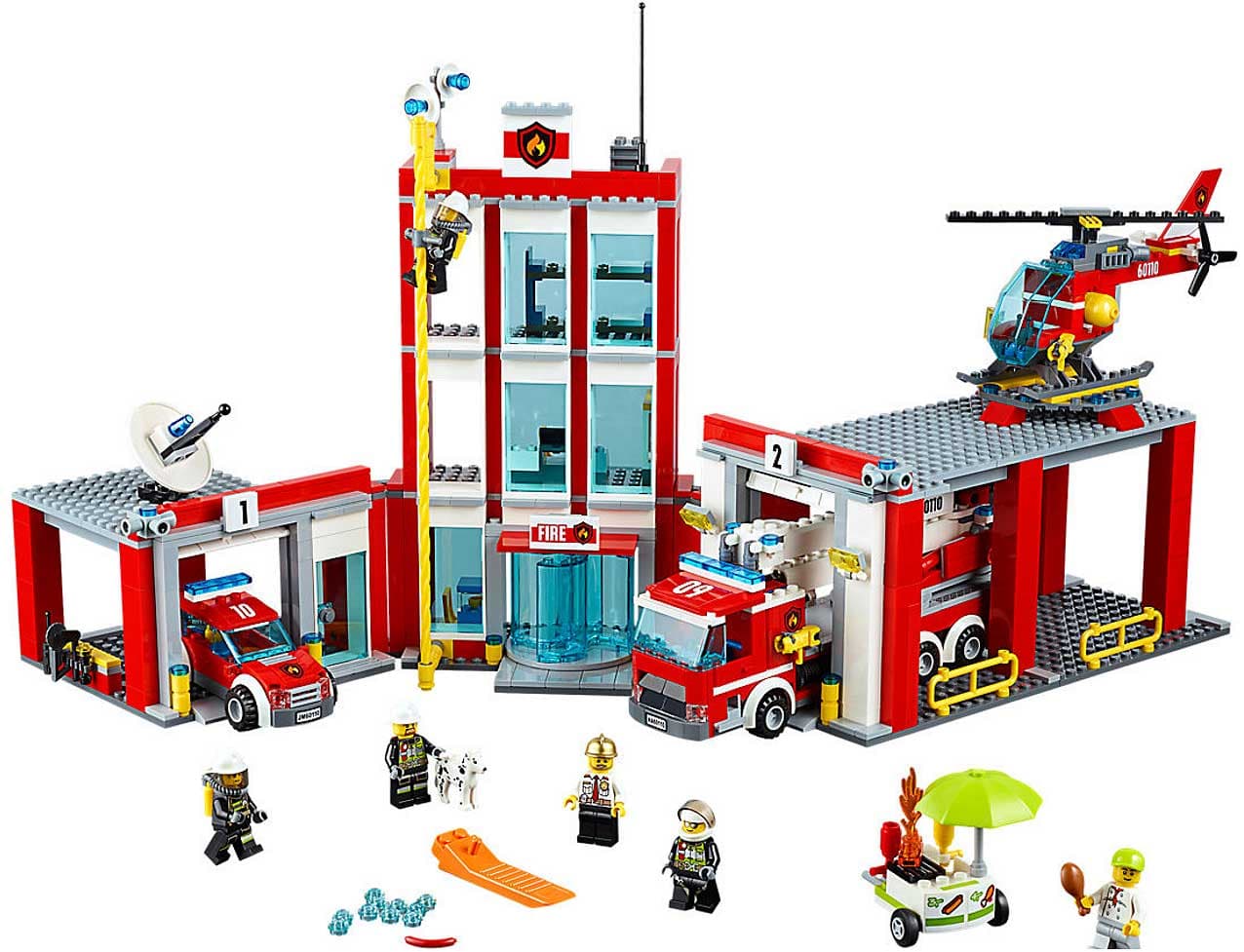 LEGO® City kocke - Vatrogasci - Vatrogasna Stanica 60110