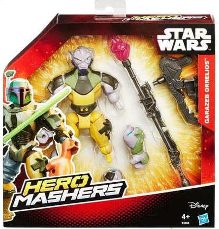 Star Wars DeLuxe Figura Super Hero Mashers B3666 Garazeb Orrelios