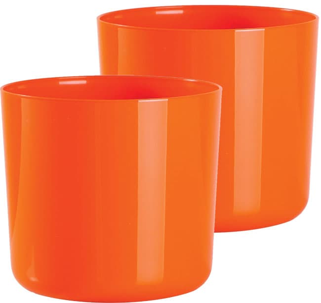 Ukrasne Saksije Alegra 14 Narandžasta 2 komada