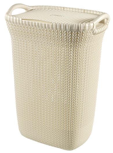 Korpa Za Prljav Veš Curver Knit Collection Bela CU 03676-X64