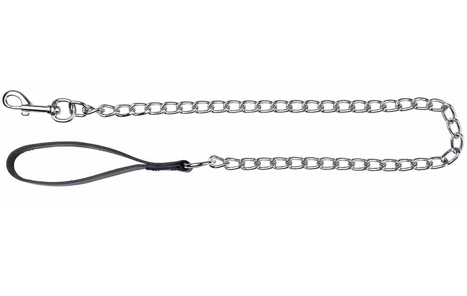 Povodac za pse lanac koža Trixie Classic 14041