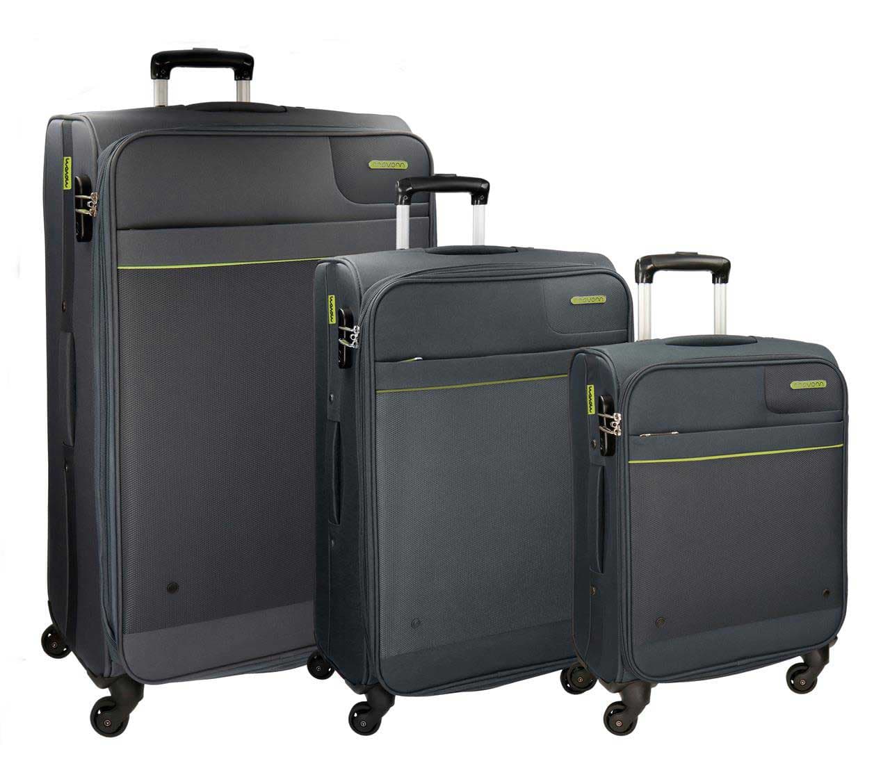 Koferi 55cm 67cm 76cm Movom Bronx grey 53.594.52