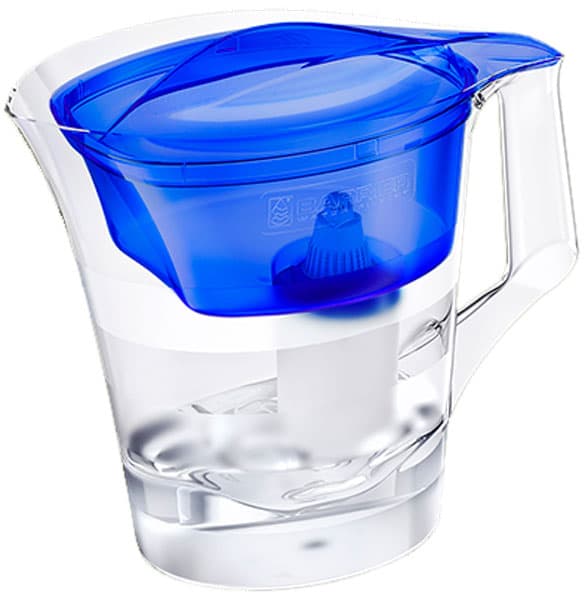 Bokal sa filterom za prečišćavanje vode Barrier Twist plava