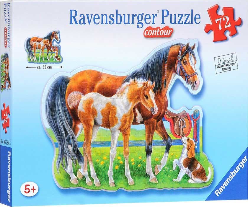 Ravensburger puzzle 05584 Konji
