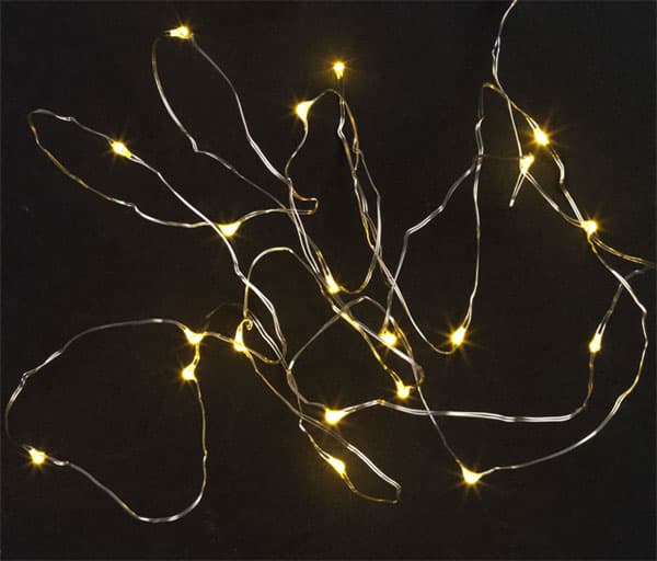 Dekorativne LED lampice na baterije 20MX