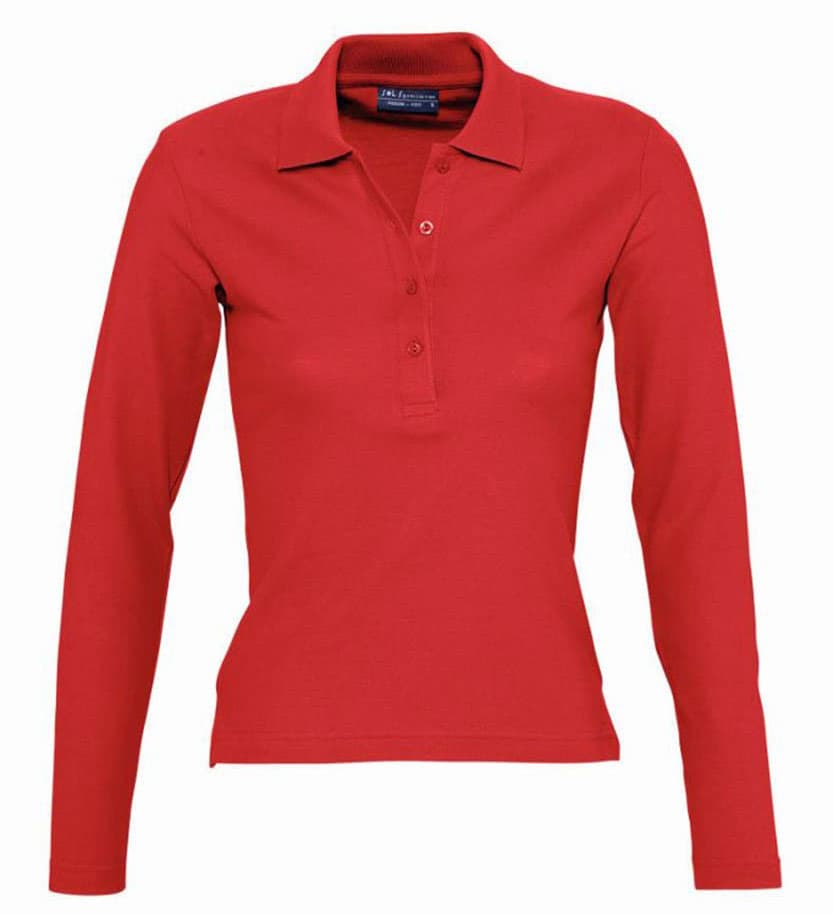 Ženska majica sa dugim rukavima Sols Podium Red vel. M 11317