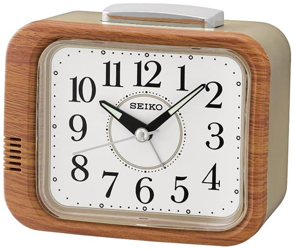 Seiko Stoni sat Budilnik sa tihom sekundarom QHK046B