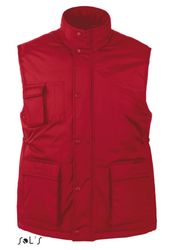 Sols Zimski prsluk Wells Red veličina S 59100