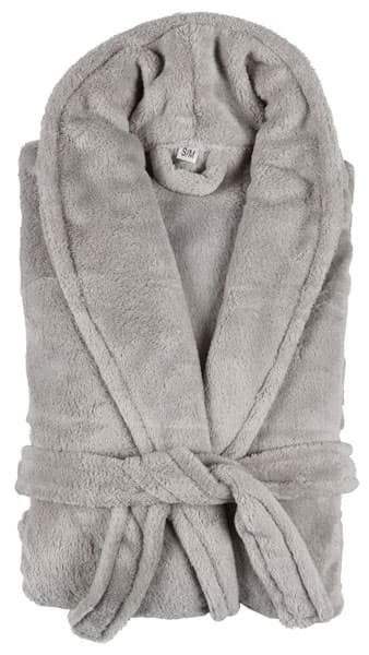 Bade mantil mikro Laves L/XL svetlo siva