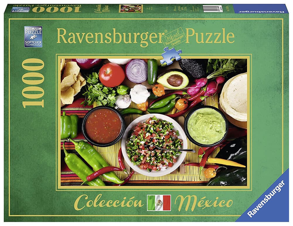 Ravensburger puzzle Colección México - Meksička hrana 1000 delova RA19689