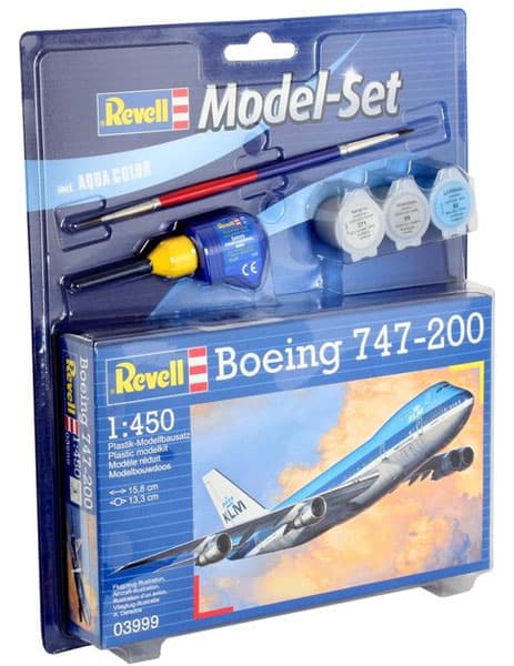 Revell maketa aviona sa priborom Model Set Boeing 747-200 RV63999/5006