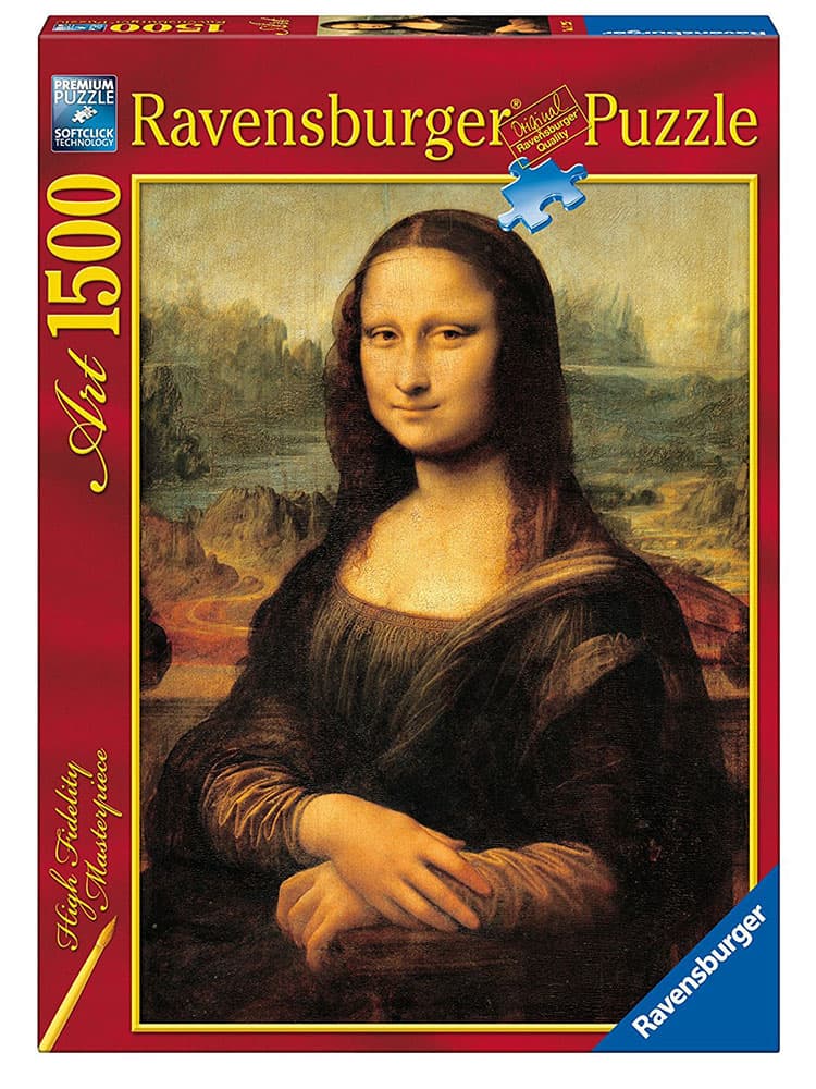 Ravensburger puzzle Art - Leonardo da Vinci - Mona Lisa 1500 delova RA16225