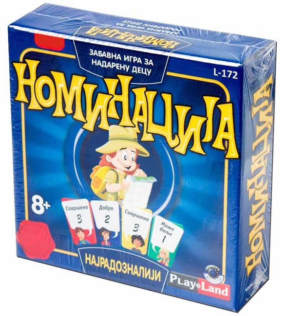 Play Land Društvena igra Nominacija PL172