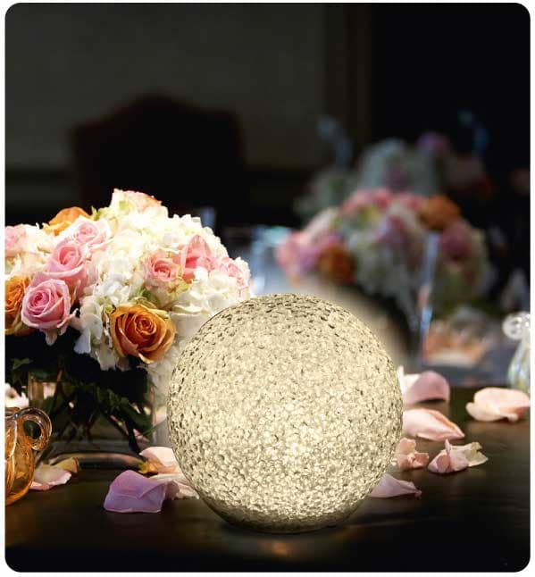 Dekorativna LED Kugla 15cm GLE15/WW