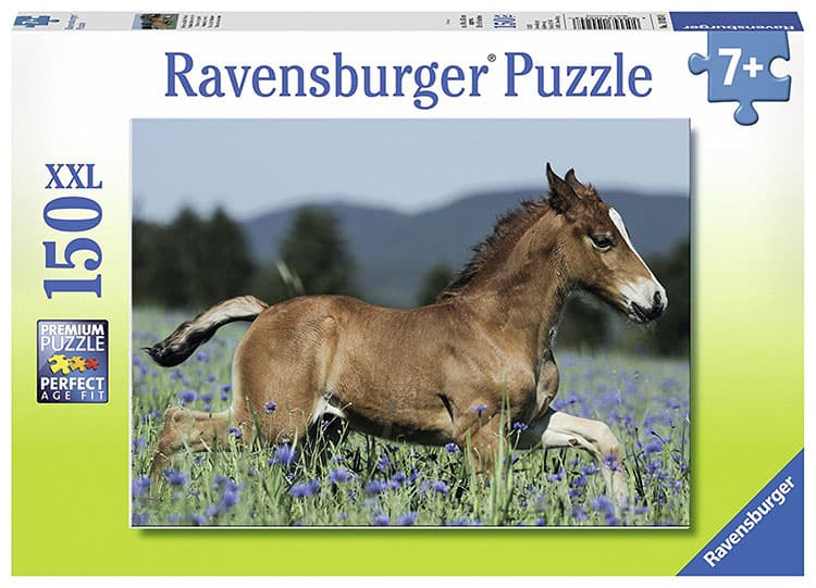 Ravensburger puzzle Dečije puzle - XXL - Životinje - Konji - Ždrebe na livadi 150 delova RA10024