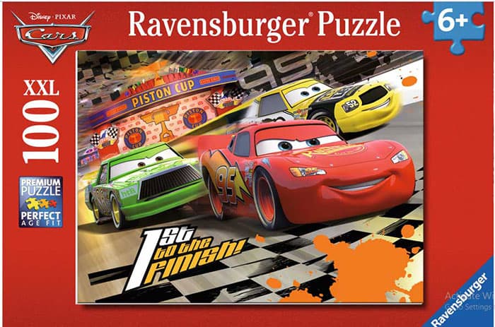 Ravensburger puzzle Dečije puzle - XXL - Disney - PIXAR - Cars Piston Cup 100 delova RA10849